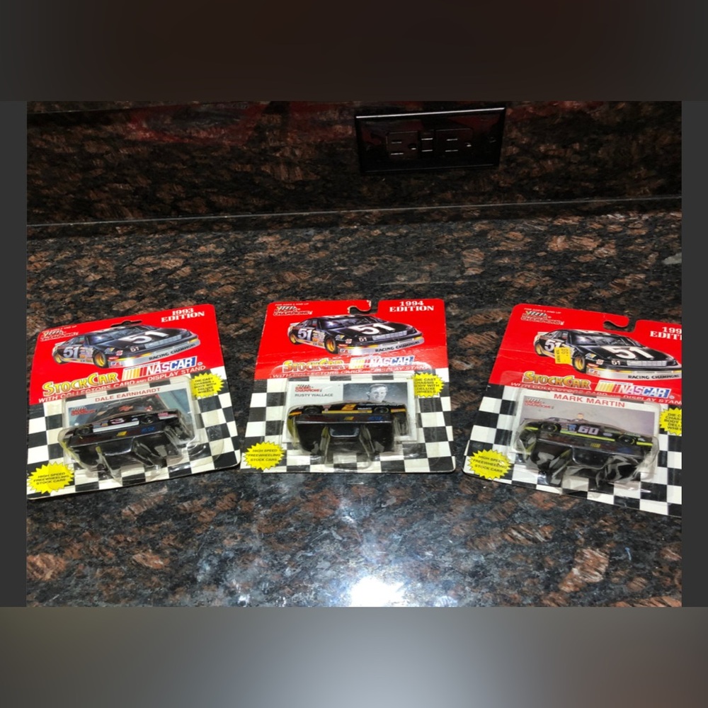 1990s Vintage NASCAR Race Cars Earnhardt #3 | Wallace #2 and | Martin #60